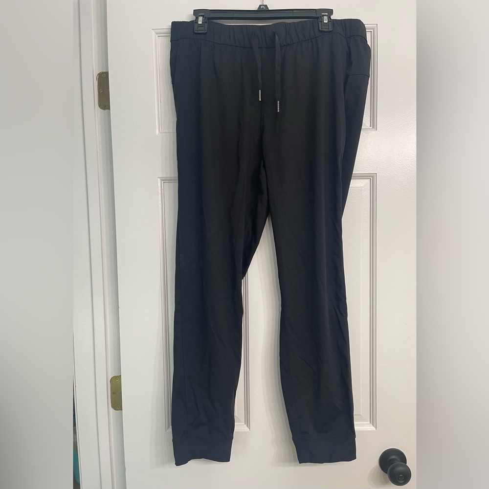 Members Mark Black Joggers